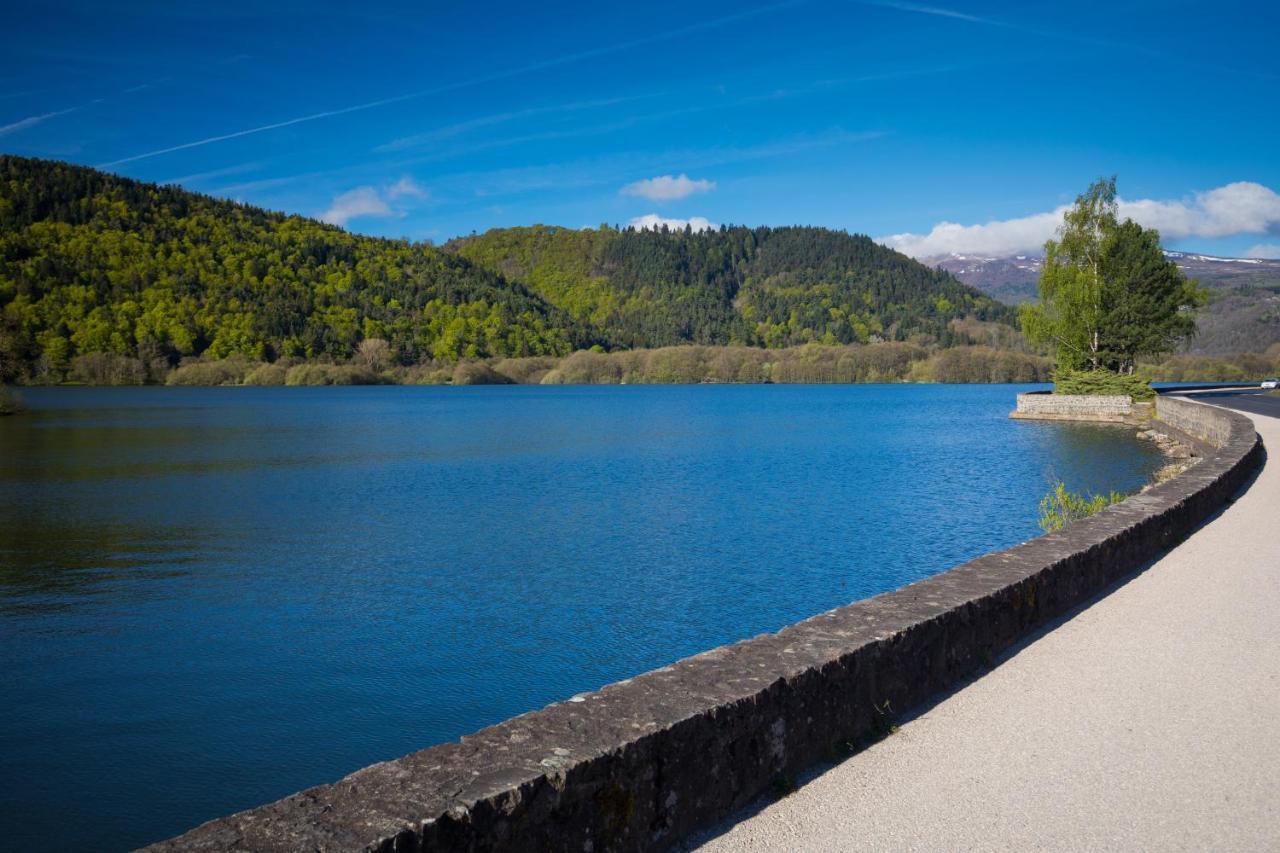 La Dormeuse Du Val Villa Chambon-sur-Lac Luaran gambar